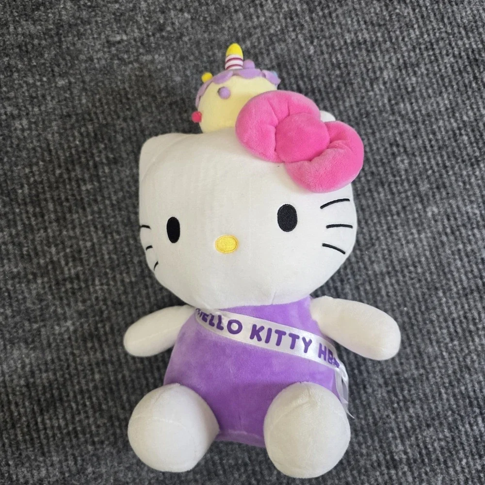 Sanrio Characters Official Plush Doll Series‎ Birthday Cake Cap HELLO KITTY 10